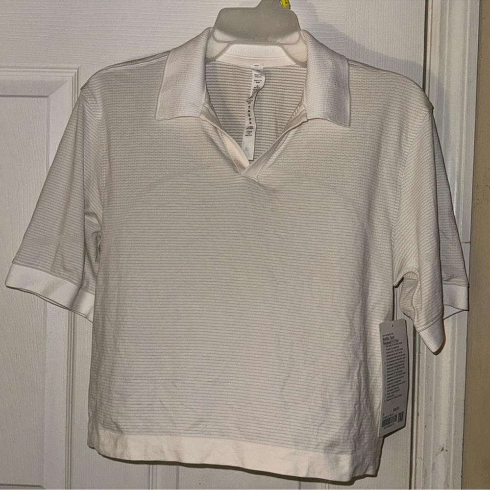 COPY - Lululemon Swiftly Tech Relaxed-Fit Polo cropped edition